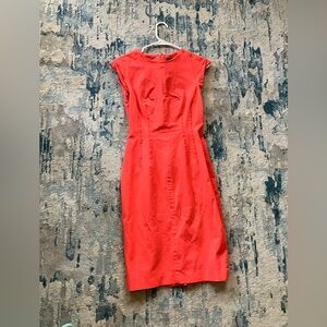 Banana Republic Hot Pink dress size 4 Tall